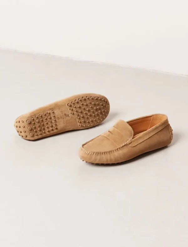 Pied de Biche Mocassins & Derbies>Basile Sable
