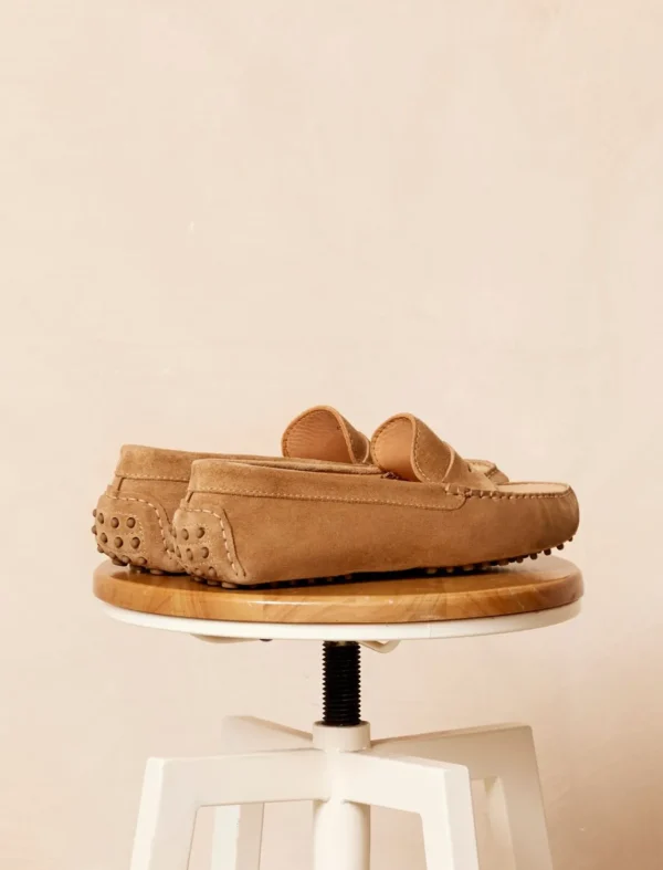 Pied de Biche Mocassins & Derbies>Basile Sable