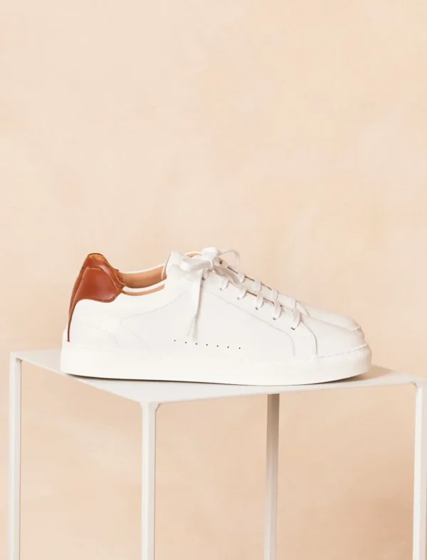 Pied de Biche Sneakers>Billy Blanc & Havane