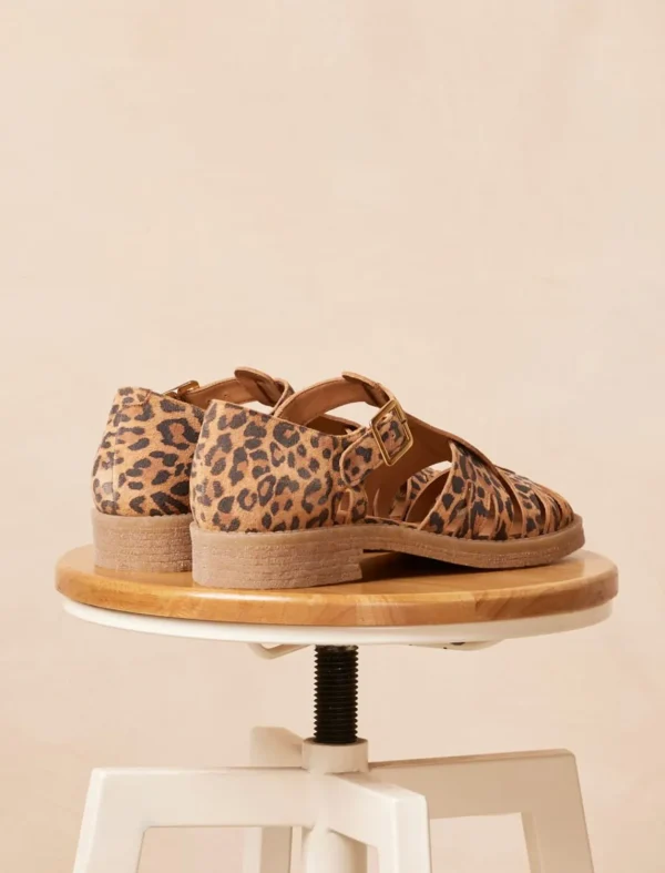 Pied de Biche Sandales>Celestine Leopard