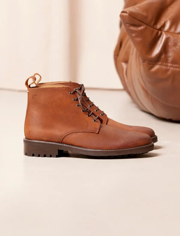 Pied de Biche Boots Et Bottines>Chukka Commando Ecorce