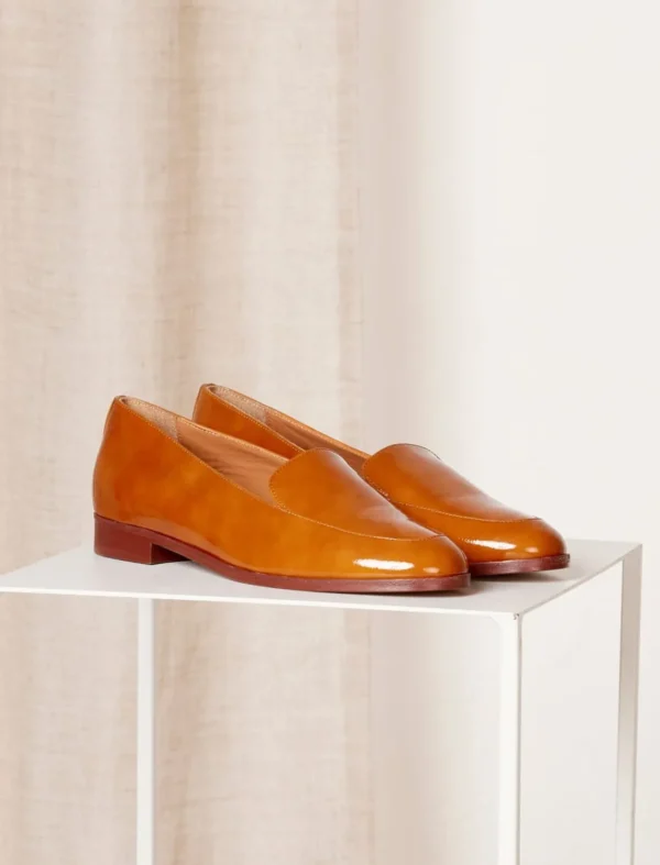 Pied de Biche Mocassins Et Derbies>Lou Cognac Verni