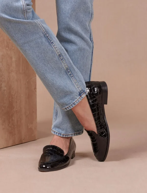 Pied de Biche Mocassins Et Derbies>Lou Noir Croco