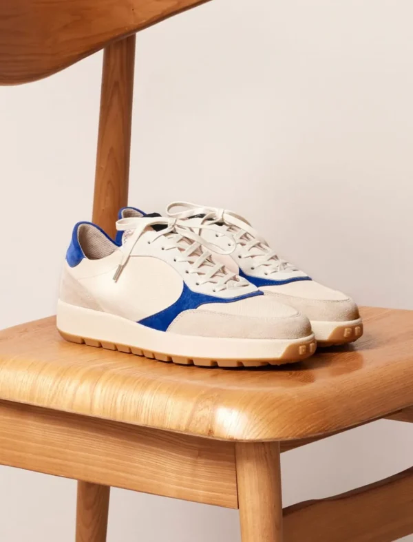 Pied de Biche Sneakers>Matteo Bleu Electrique