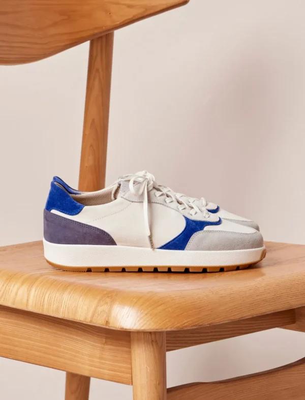 Pied de Biche Sneakers>Matteo Bleu Electrique