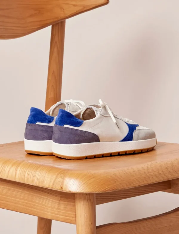 Pied de Biche Sneakers>Matteo Bleu Electrique