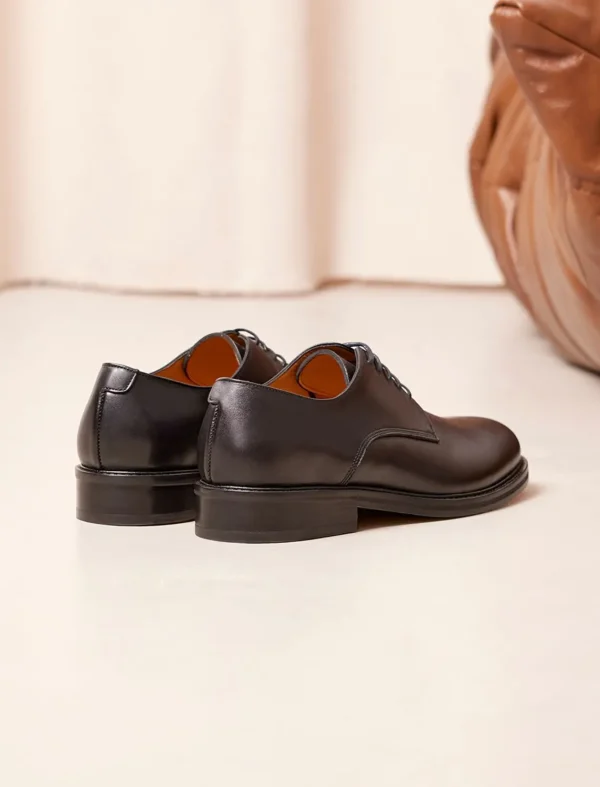 Pied de Biche Mocassins & Derbies>Silvio Noir