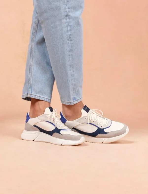 Pied de Biche Sneakers>Tom Bleu Electrique
