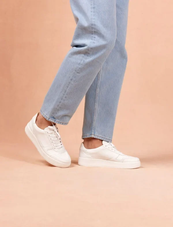 Pied de Biche Sneakers>Vasco Blanc Optique
